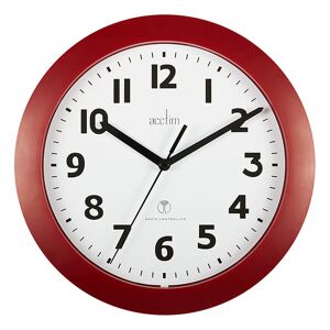 Acctim Parona Wall Clock Red