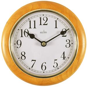 Acctim Maine Wall Clock Cherry