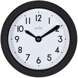 Acctim Wixham Wall Clock Black