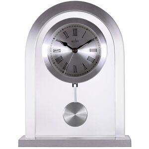 Acctim Bathgate Mantel Clock Silver