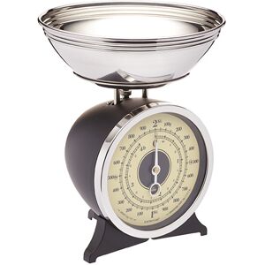 KitchenCraft Black Enamelled Mechanical Kitchen Scale