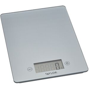 Taylor Pro Pewter Glass 5kg Digital Kitchen Scale