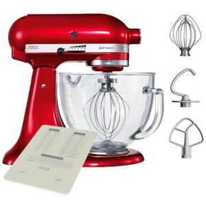 KitchenAid Artisan Mixer 156 Candy Apple with Glass Bowl with FREE Gift