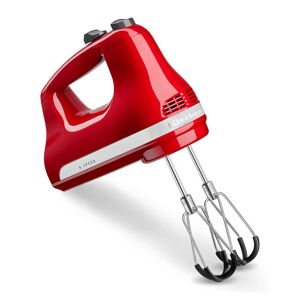 KitchenAid 6 Speed Hand Mixer Flex Edge Empire Red