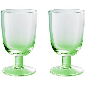 Denby Casual Green Set Of 2 Goblets Denby Casual Green Set Of 2 Goblets