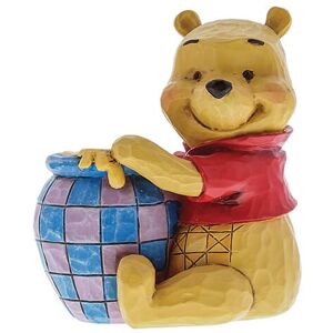 Disney Traditions by Jim Shore Winnie the Pooh with Honey Pot Mini Figurine Disney Traditions by Jim Shore Winnie the Pooh with Honey Pot Mini Figurine