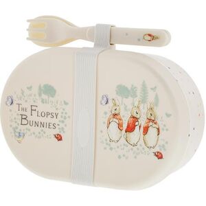 Beatrix Potter Flopsy Snack Box with Cutlery Set Beatrix Potter Flopsy Snack Box with Cutlery Set