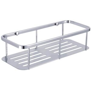 Showerdrape Contempo Wall Mounted Stainless Steel Bottle Basket Showerdrape Contempo Wall Mounted Stainless Steel Bottle Basket