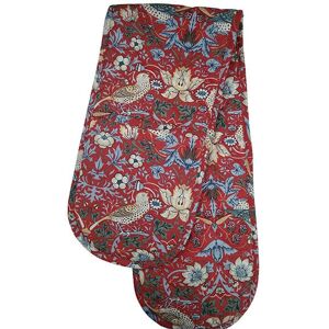 William Morris Strawberry Thief Red Double Oven Glove William Morris Strawberry Thief Red Double Oven Glove