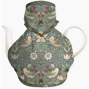 William Morris Strawberry Thief Blue Victorian Tea Cosy William Morris Strawberry Thief Blue Victorian Tea Cosy