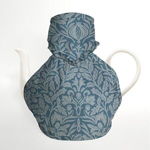 William Morris Acorn Blue Victorian Tea Cosy William Morris Acorn Blue Victorian Tea Cosy