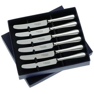 Arthur Price of England Sovereign Stainless Steel Set Of Six Tea Knives Old English Arthur Price of England Sovereign Stainless Steel Set Of Six Tea Knives Old English