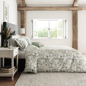 Sanderson Options Wild Angelica Cover Set Double Silver & Spring Leaf Sanderson Options Wild Angelica Cover Set Double Silver & Spring Leaf