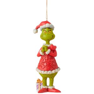 Grinch by Jim Shore Grinch with Blinking Heart Hanging Ornament