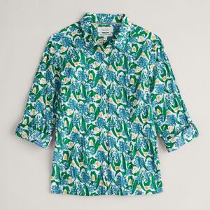 Seasalt Larissa Shirt Woodland Garlic Chalk