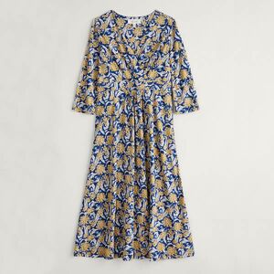 Seasalt 3/4 Chapelle Dress Woodland Garlic Marine