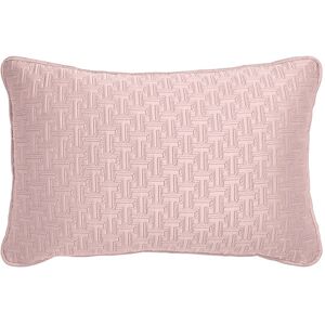 Ted Baker T Quilted Cushion 60x40cm Soft Pink