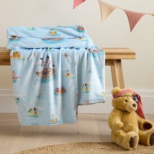 Belle and Boo Belle & Boo Pirate Blue 150x200cm Throw Belle and Boo Belle & Boo Pirate Blue 150x200cm Throw