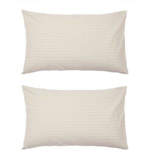Land & Shore Ella's Cross-Stitch Standard Pillowcase Pair Green Land & Shore Ella's Cross-Stitch Standard Pillowcase Pair Green