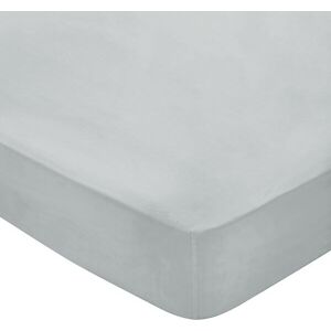 Bedeck of Belfast Single Silver Cotton 300Tc Fitted Sheet Bedeck of Belfast Single Silver Cotton 300Tc Fitted Sheet