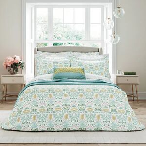 V&A; Voysey Anselm Duvet Cover Set Double Aqua V&A; Voysey Anselm Duvet Cover Set Double Aqua
