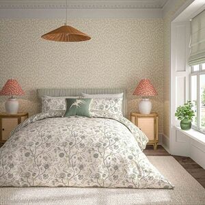 Sanderson Options Solaine Cover Set Single Green Sanderson Options Solaine Cover Set Single Green