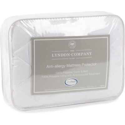 The Lyndon Company Anti Allergy Quilted Mattress Protector - Mattress Protector The Lyndon Company Anti Allergy Quilted Mattress Protector - Mattress Protector