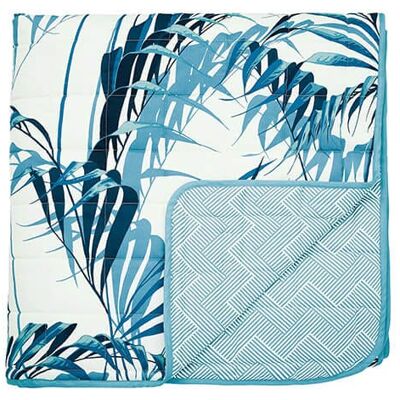 Sanderson - Palmhouse Eucalyptus - Quilted Throw Sanderson - Palmhouse Eucalyptus - Quilted Throw
