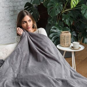 Dreamland Snuggle Up Warming Throw Grey