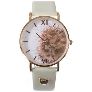 Wrendale Designs 'Awakening' Hedgehog Leather Watch