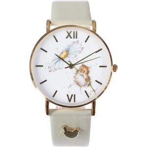 Wrendale Designs 'Oops A Daisy' Mouse Vegan Leather Watch