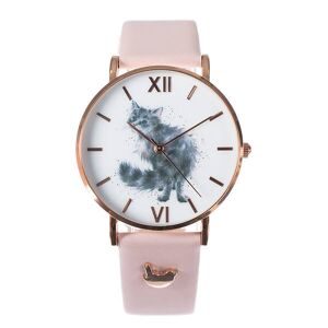 Wrendale Designs 'Glamour Puss' Cat Vegan Leather Watch