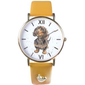 Wrendale Designs 'Little One' Dachshund Vegan Leather Watch