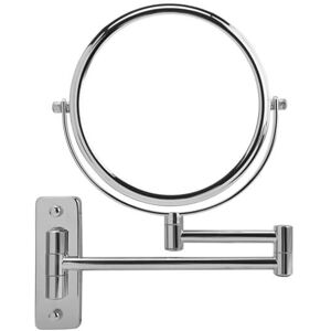 Showerdrape Lindos 3x Magnifying Chrome Extendable Wall Mounted Shaving Mirror Showerdrape Lindos 3x Magnifying Chrome Extendable Wall Mounted Shaving Mirror