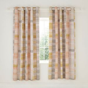 Helena Springfield Cassia Lined Curtains 168 x 183cm Cinnamon