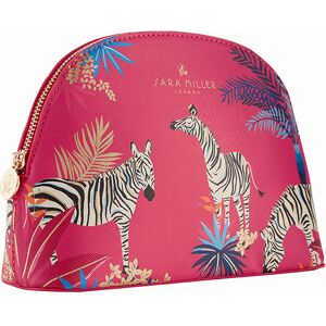 Sara Miller London Sara Miller Tahiti Red Medium Cosmetic Bag