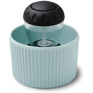 Zeal Black Dish Brush in Duck Egg Blue Holder Zeal Black Dish Brush in Duck Egg Blue Holder