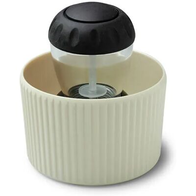 Zeal Black Dish Brush in Cream Holder Zeal Black Dish Brush in Cream Holder