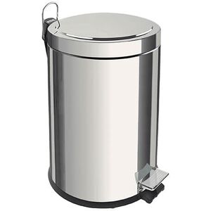 Tramontina Polished Stainless Steel Pedal Bin 5L