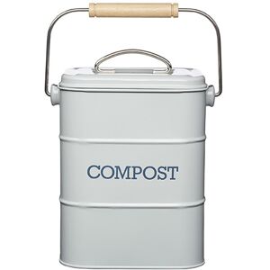 Living Nostalgia French Grey Compost Bin