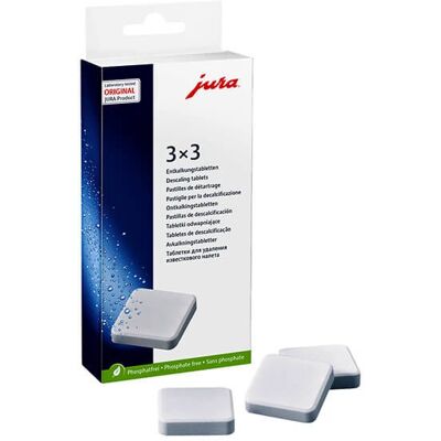 Jura Decalcifying Tablets Pack of 9 Jura Decalcifying Tablets Pack of 9
