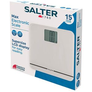 Salter 9075 WH3R Electronic Personal Scale - Glass, XL Display, 250KG Salter 9075 WH3R Electronic Personal Scale - Glass, XL Display, 250KG