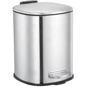 Showerdrape Capri Satin 3L Bathroom Pedal Bin Showerdrape Capri Satin 3L Bathroom Pedal Bin