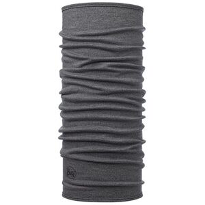 Buff Merino Midweight Melange Light Grey Tubular Neckwear Buff Merino Midweight Melange Light Grey Tubular Neckwear