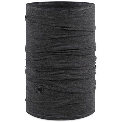 Buff Merino Lightweight Solid Grey Tubular Neckwear Buff Merino Lightweight Solid Grey Tubular Neckwear