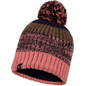 Buff Kids Blossom Pink Sibylla Knitted & Fleece Band Beanie Hat