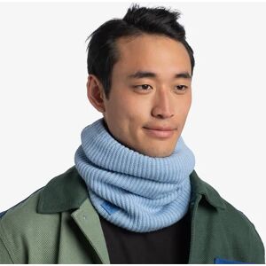 Buff Rutger Light Blue Knit and Fleece Neckwarmer