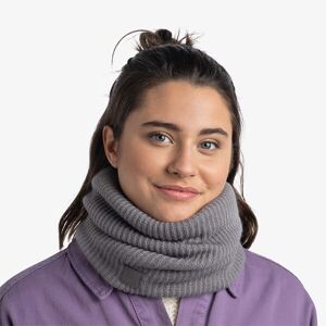 Buff Rutger Grey Heather Knit and Fleece Neckwarmer