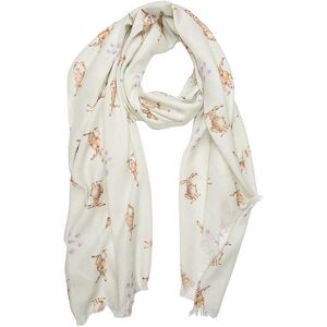 Wrendale Designs 'Hare-Brained' Hare Scarf