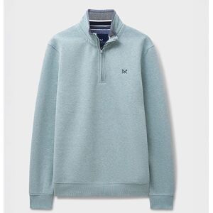 Crew Clothing Company Crew Clothing Mens Classic Half Zip Sweatshirt Blue Marl Size XXL Crew Clothing Company Crew Clothing Mens Classic Half Zip Sweatshirt Blue Marl Size XXL